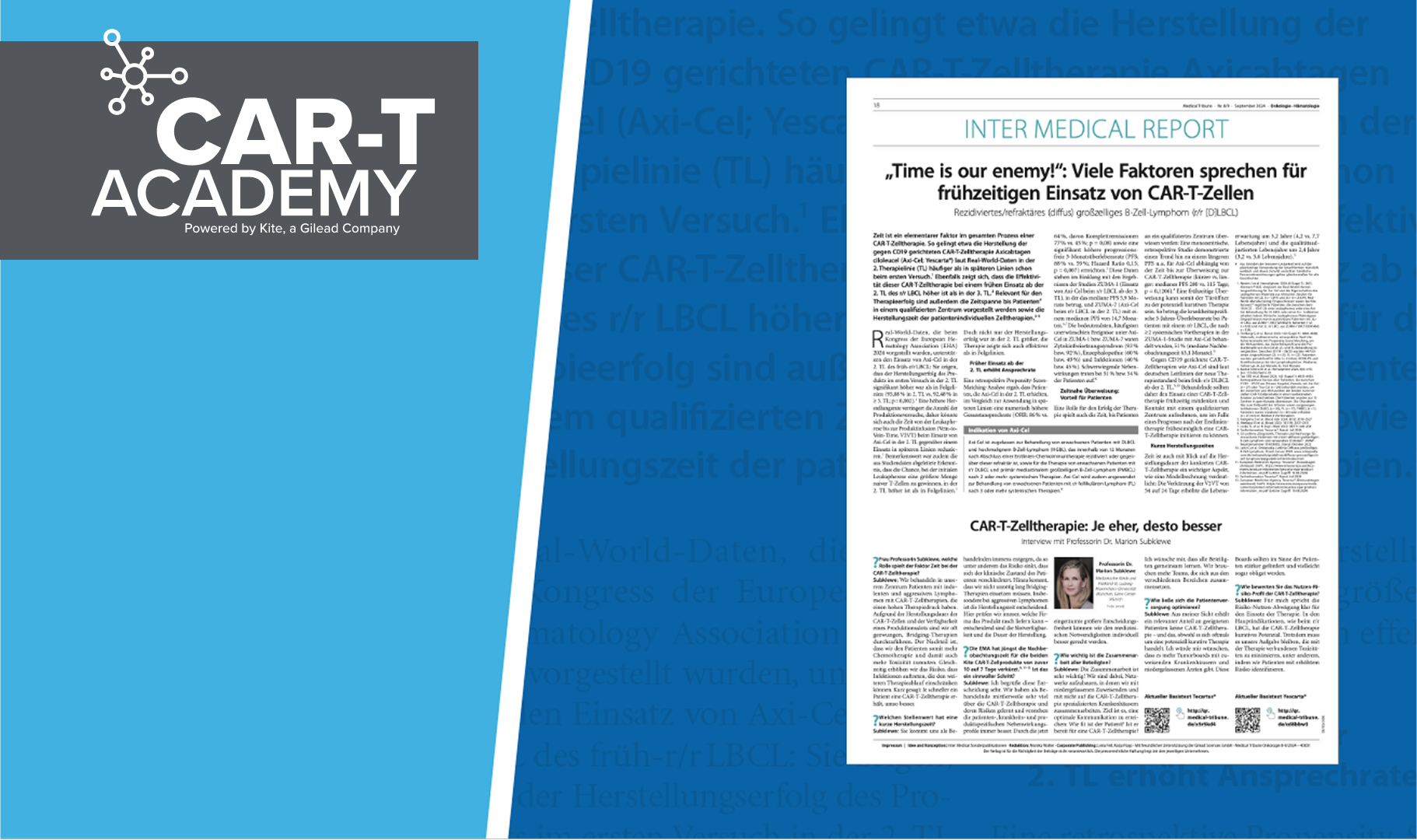 Sonderpublikation- time is our enemy